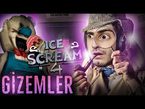 OYUNUN GİRİLMEYEN YERLERİNİ İNCELEDİK! (FABRİKA DIŞINA ÇIKTIK!) | ICE SCREAM 4 GİZEMLERİ