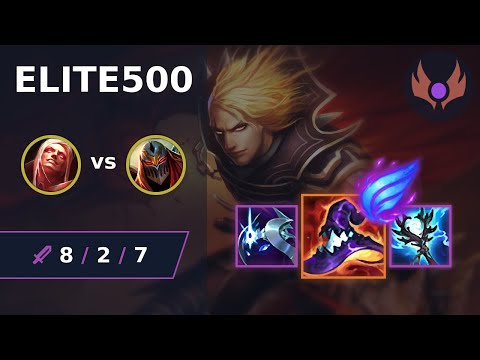 [ elite500 ] Vladimir MID vs Zed | EUW MASTER | LOL Season 2024