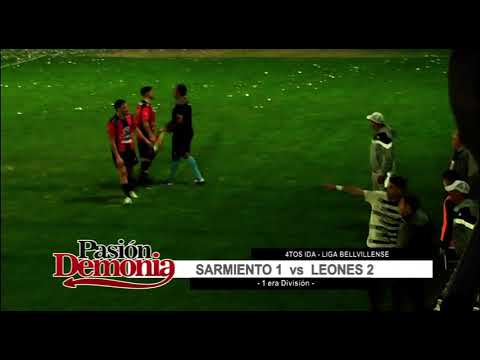 SARMIENTO 1 (4)  vs  LEONES 2 (5)