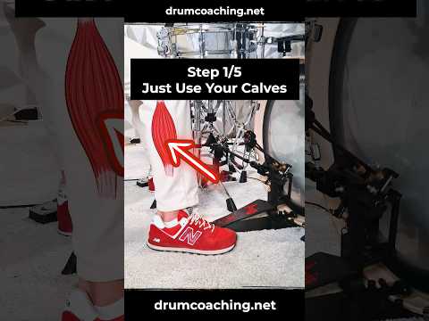 Learn To Play FAST Double Bass | Drum Lesson #shorts