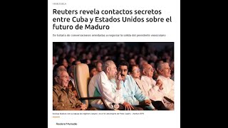 ¡Pónganse de acuerdo! ¿Cuba cortará la cabeza a Maduro si se rinde o la entregará a EEUU?