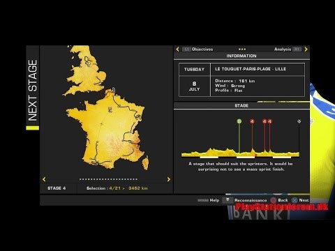 Tour De France 2014 - PS4 - Stage 4 - [ Le Touquet - Lille ] - Collective fall ?