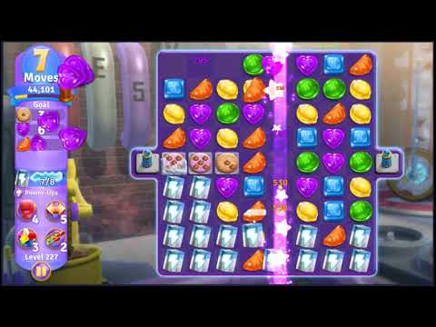 Wonka's World of Candy Level 227 - NO BOOSTERS + FULL STORY 🍫 | SKILLGAMING ✔️