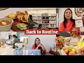 Back To Canada Getting Back To Routine School In Heavy Snowfall Home Reset Vlog
