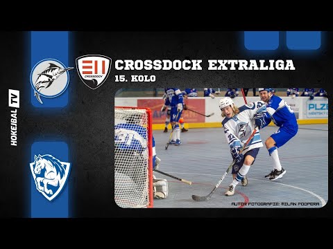 Highlights 15. kola CROSSDOCK Extraligy hokejbalu | HBC Plzeň vs. HBC Pardubice | 24.2. 2024