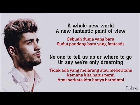 Lirik Lagu A Whole New World Aladdin