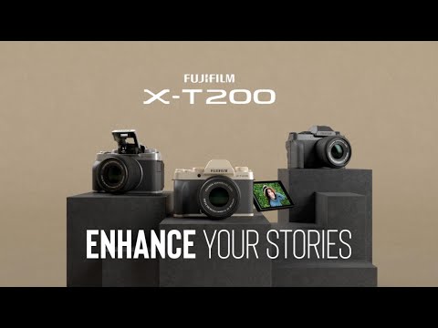 FUJIFILM X Series X-T200 Mirrorless Camera Body with 15-45 mm Lens