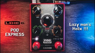 Line 6 POD Express play through by Jimmy Lin (No Talking)