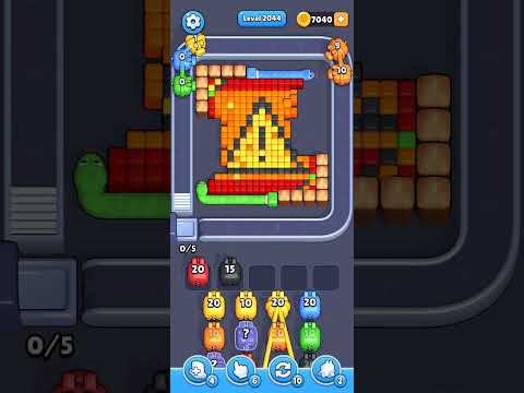 Pixel Flow Level 2044 Walkthrough