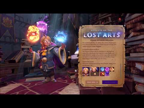 Acolyte of the Lost Arts Invoker Persona  - Dota 2 TI9