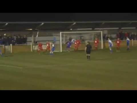 Wivenhoe Town 3-2 FC Clacton.  Thurlow Nunn Eastern Counties League Premier Division.  Tue10Feb2015