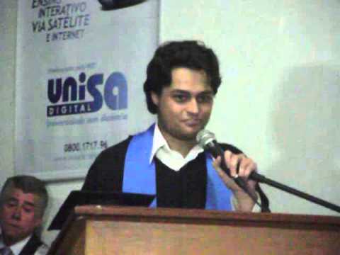 Discurso do Orador de Turma (Formandos em História de 2012, da UNISA)