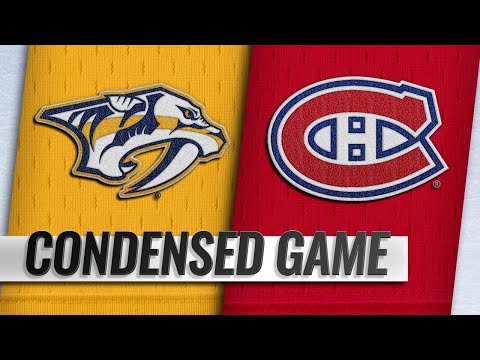 01/05/19 Condensed Game: Predators @ Canadiens