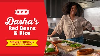 H-E-B Budget-Friendly Meals: Dasha's Red Beans & Rice