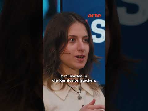 Fusionsenergie als Nebenprodukt? | ARTE #saloon
