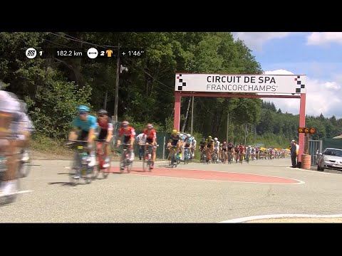 TDF passes through Circuit de Spa-Francorchamps