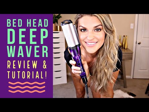 BED HEAD WAVE ARTIST DEEP WAVER REVIEW + TUTORIAL |...