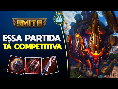 Esse jogo tá realmente COMPETITIVO! Coisa rara! FENRIR JUNGLER - ⚡ Smite BR Ranked Conquista