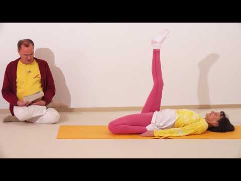 Eka Pada Supta Virasana - Asana Lexikon 478