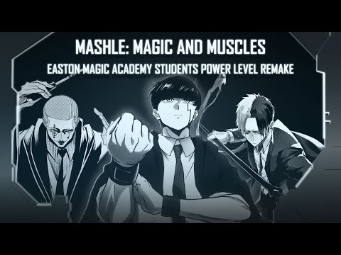 Mashle: EASTON MAGIC ACADEMY STUDENTS Ranked by Power Levels Remake [Chapter 161]