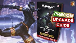 “Wakanda Forever” Precon Upgrade Guide | Marvel Super Heroes | The Command Zone 749 | MTG EDH Magic