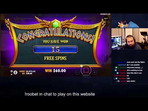 MAX WIN on Gates of Olympus | 20$ bet | stream highlight