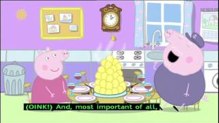 Peppa Pig (Series 2) - Traffic Jam (with subtitles)