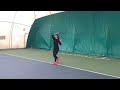 Katja Milicevic tennis recruitment video spring 2021