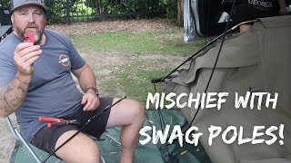 Broken SWAG POLES! Are they REPAIRABLE