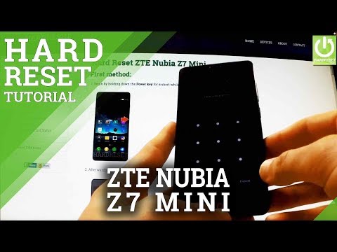 Cómo restaurar tu ZTE Nubia Z7 Mini - Hard Reset en TeamWin Recovery