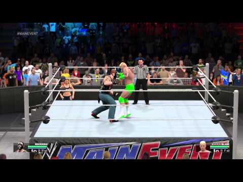 WWE 2K15 RKKS vs Barron Blade