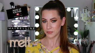 First Letter Makeup Challenge | Brands Starting With M