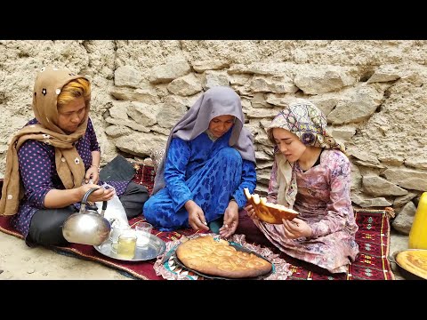 Daily Village Life in Afghanistan How To Make Bread Village Syle | Village Life Afghanistan