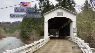 preview picture of video 'Oregon's Covered Bridges: Wild Cat Bridge in Austa, Lane County, Oregon (Near Walton)'