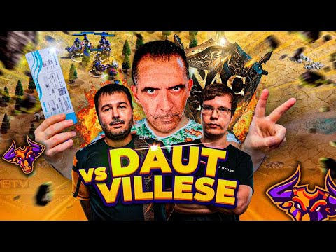 DAUT vs VILLESE insane LAST SPOT in NAC4 Qualifier ONE