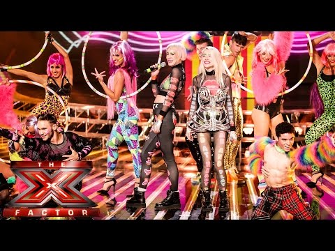 Blonde Electra sing Kids in America | Live Week 1 | The X Factor UK 2014