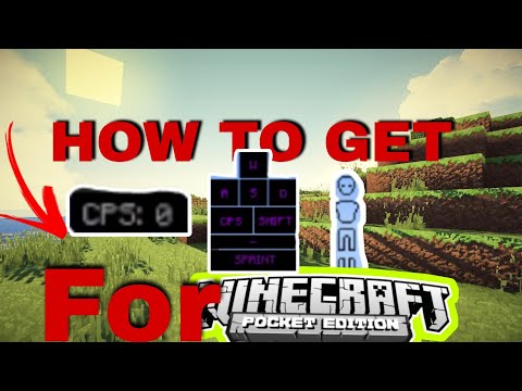 TacoManNoah - How To Get A CPS Counter For MCPE |Texture Pack| (addon) (Minecraft Bedrock edition)