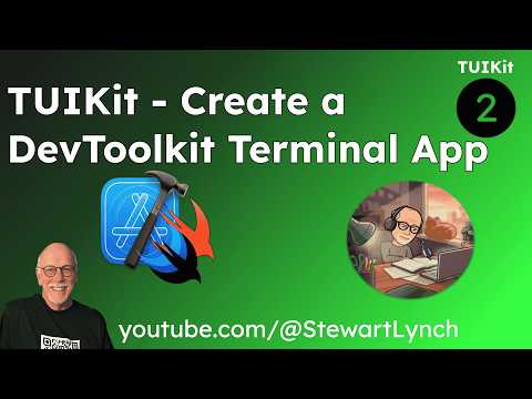 Build a Swift Terminal Developer Toolkit with TUIkit | Pomodoro, Git Status & Release Tracker thumbnail