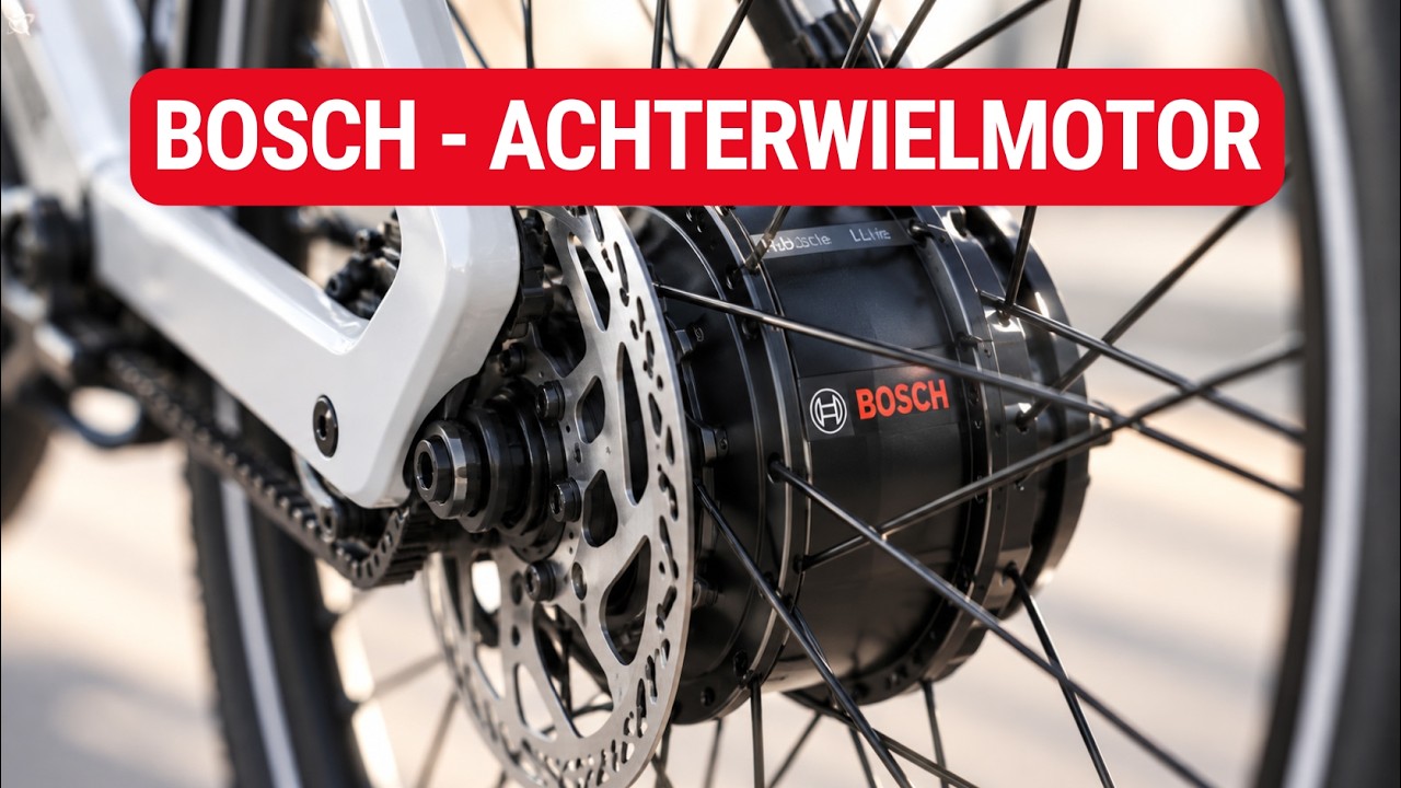 BOSCH HUB LINE ACHTERWIELMOTOR