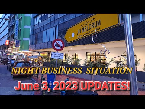 MALÁSIA, JOHOR BAHRU MELDRUM ALLEY 2023 | Onde ficar, comer e relaxar | HOTEL CIQ, Citrus Htl etc.