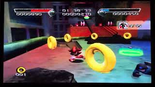 Shadow the hedgehog PS2 gameplay, playing on my PlayStation 2, great game a lot of nostalgia.