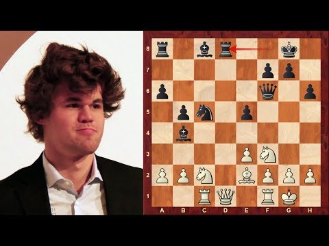 Aggressive Chess Fortress and positional Queen Sac! : Magnus Carlsen vs David Navara - Biel 2018