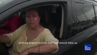 Puerto Rico Resident Tears Up Recounting Maria Damage