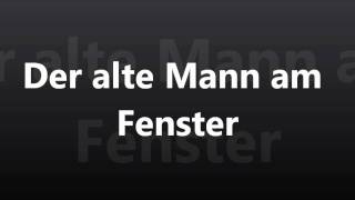 PUR Der alte Mann am Fenster