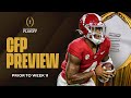 College Football Playoff Ranking Predictions: No. 8 Alabama RISES After WIN Over LSU I CBS Sports