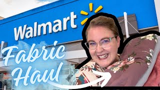 Walmart Fabric Haul || Walmart Sewing Review