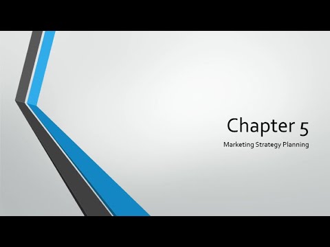 【Marketing Planning】Chapter 5