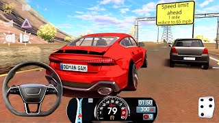 Driving Sim: High-Speed Audi RS7 on Route 66