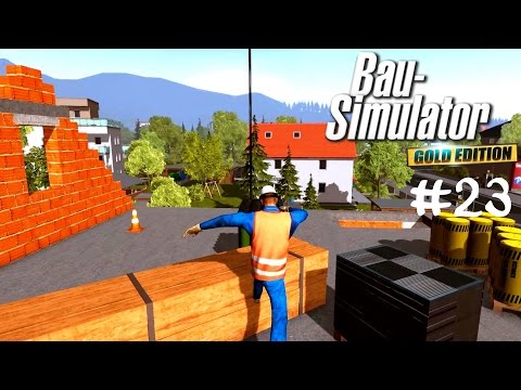 Chaoten-Baustelle #23 Das Dach-Jump-And-Run! ☆ Let's Play Bau Simulator 2015