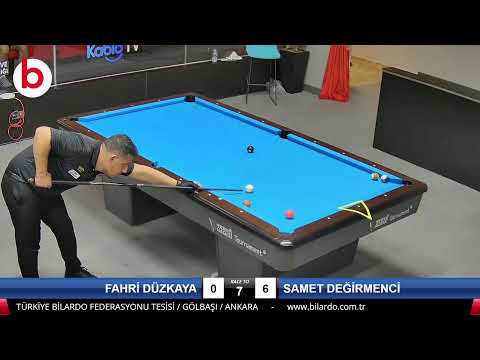 FAHRİ DÜZKAYA & SAMET DEĞİRMENCİ Bilardo Maçı - 